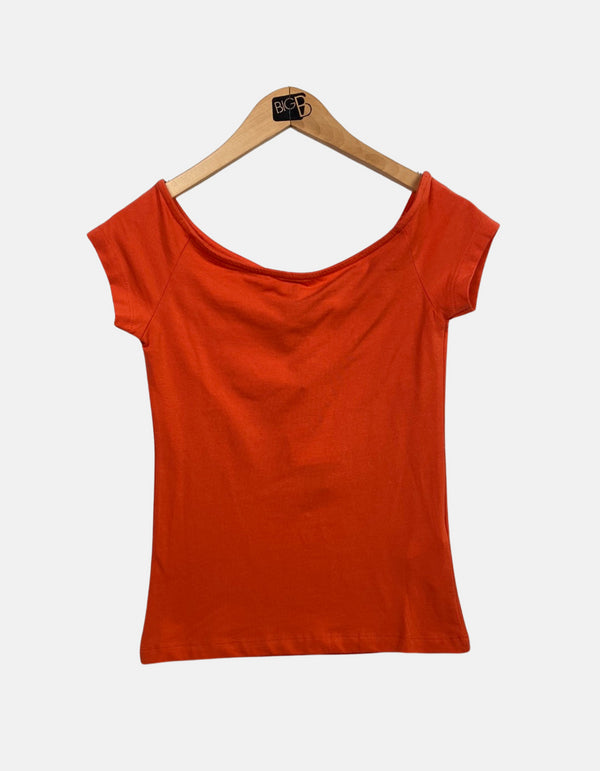 Girls T-shirt orange FM